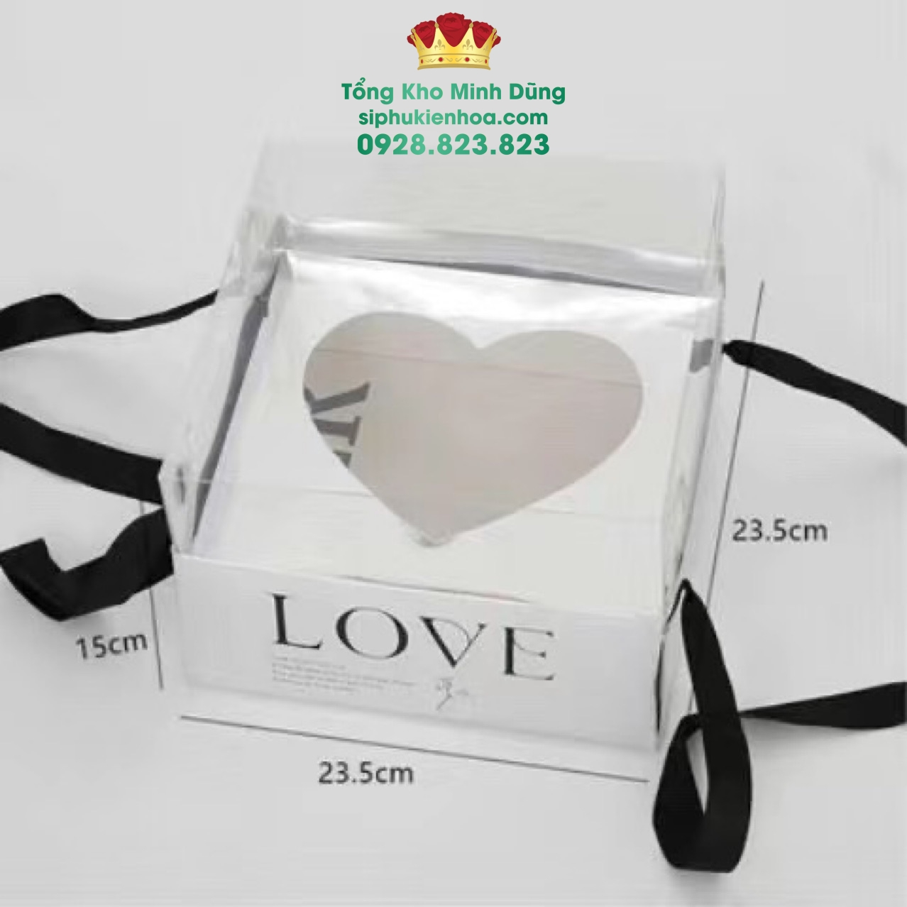Hộp Tim Bạc Chữ Love Cao Cấp (Set 2 Cái) - Sỉ Phụ Kiện Hoa Hộp Tim Bạc Chữ Love Cao Cấp (Set 2 Cái) - Ảnh 2