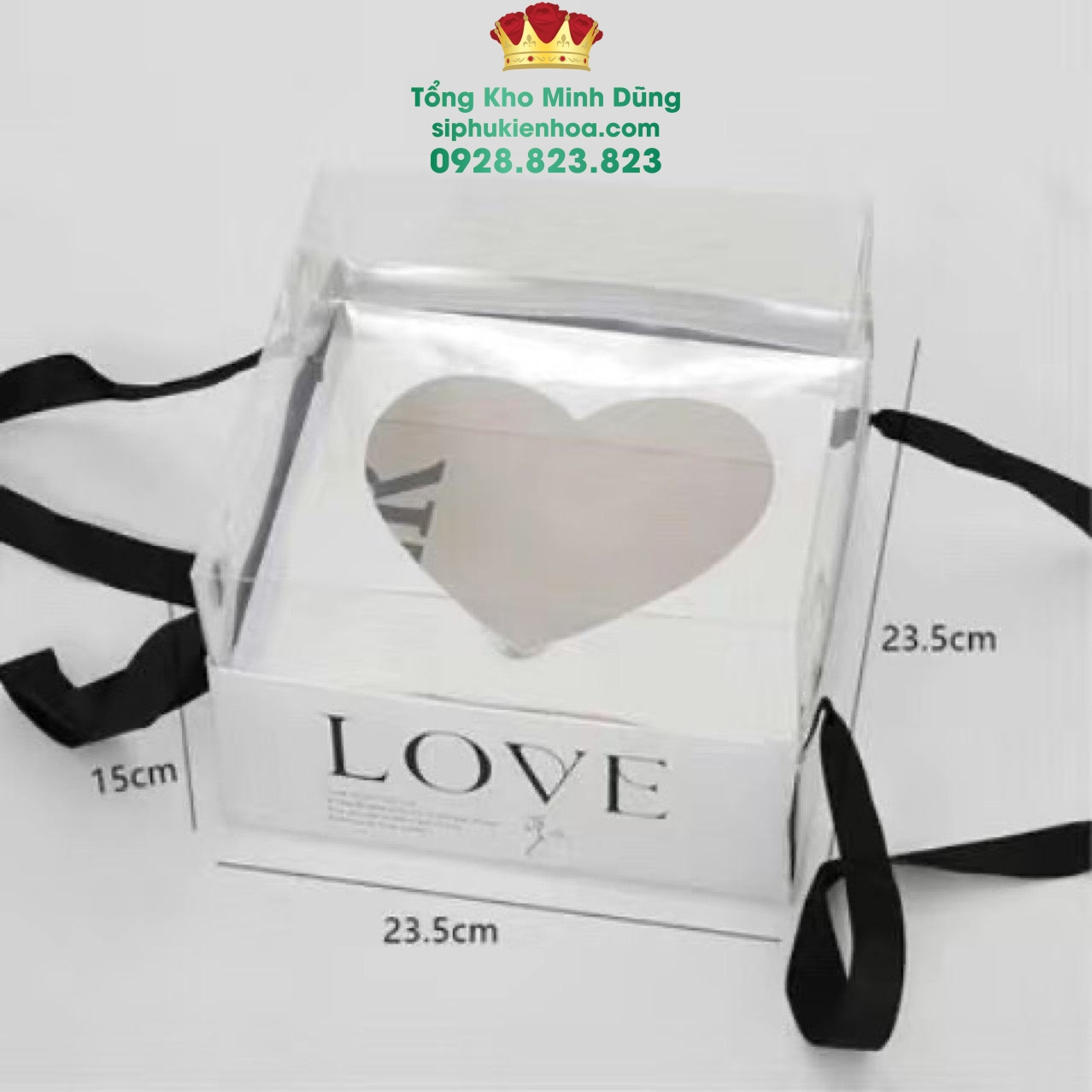 Hộp Tim Bạc Chữ Love Cao Cấp (Set 2 Cái) - Sỉ Phụ Kiện Hoa Hộp Tim Bạc Chữ Love Cao Cấp (Set 2 Cái) - Ảnh 2