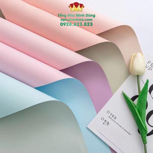 Giấy 2M Trơn Gói Hoa Cao Cấp - Ảnh 3