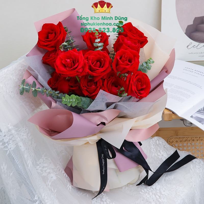 Giấy 2M Trơn Gói Hoa Cao Cấp - Sỉ Phụ Kiện Hoa Giấy 2M Trơn Gói Hoa Cao Cấp - Ảnh 2