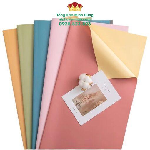 Giấy 2M Trơn Gói Hoa Cao Cấp - Ảnh 4
