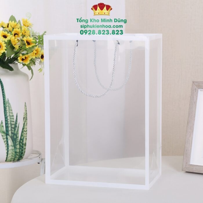 Túi Nhựa Trong Suốt Viền Cao Cấp (Set 10C)