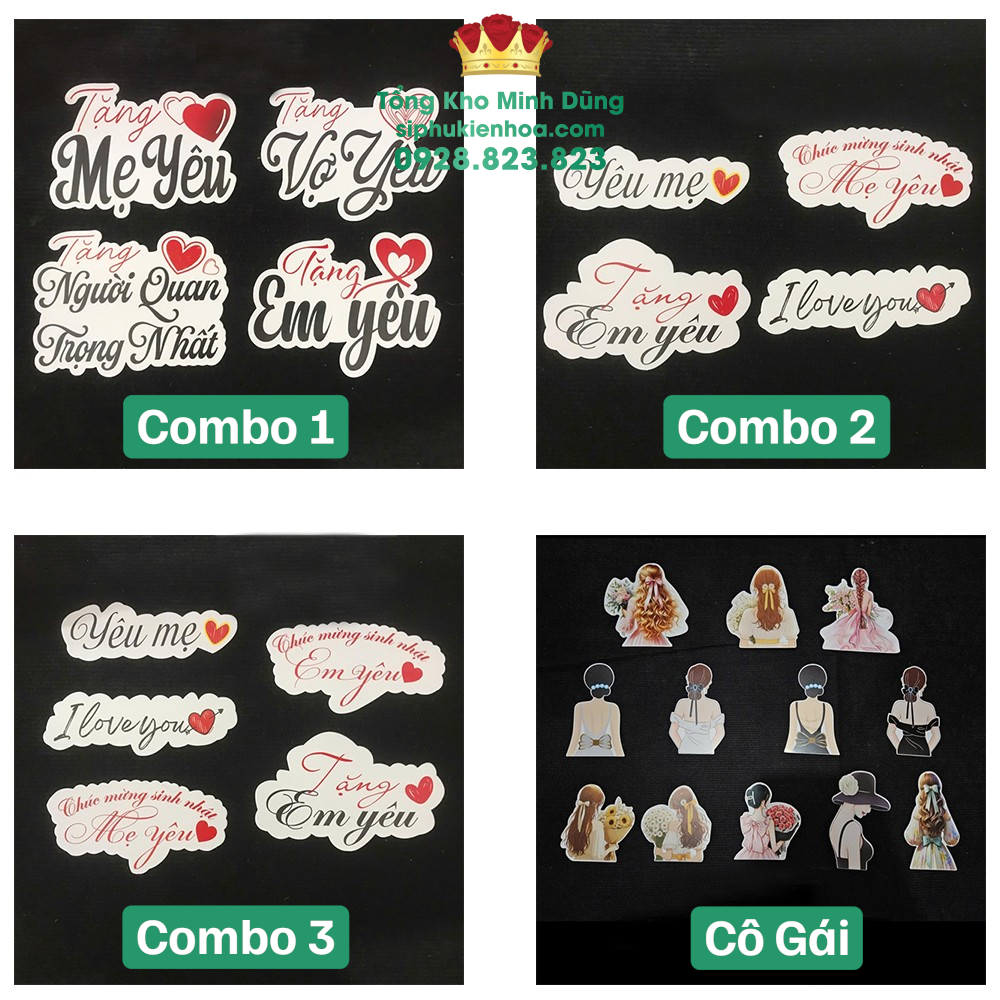 Baner Mix Cao Cấp - Set 50 Cái - Sỉ Phụ Kiện Hoa Baner Mix Cao Cấp - Set 50 Cái