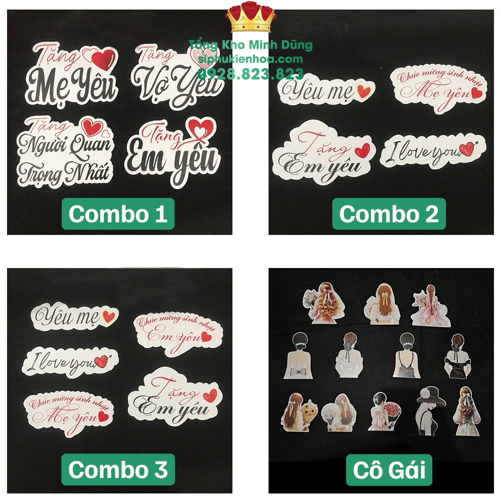 Baner Mix Cao Cấp - Set 50 Cái - Sỉ Phụ Kiện Hoa Baner Mix Cao Cấp - Set 50 Cái