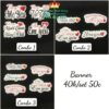 Baner Mix Cao Cấp - Set 50 Cái - Sỉ Phụ Kiện Hoa