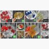 Set Trang Trí Bánh Kẹo, Oản Tết - Sỉ Phụ Kiện Hoa