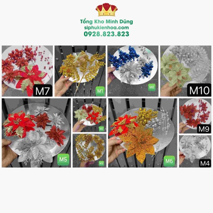 Set Trang Trí Bánh Kẹo, Oản Tết