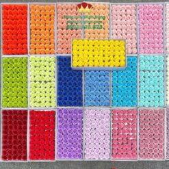 Đầu Bông Hoa Sáp 4 Lớp Cánh Tim Hàn Quốc Cao Cấp