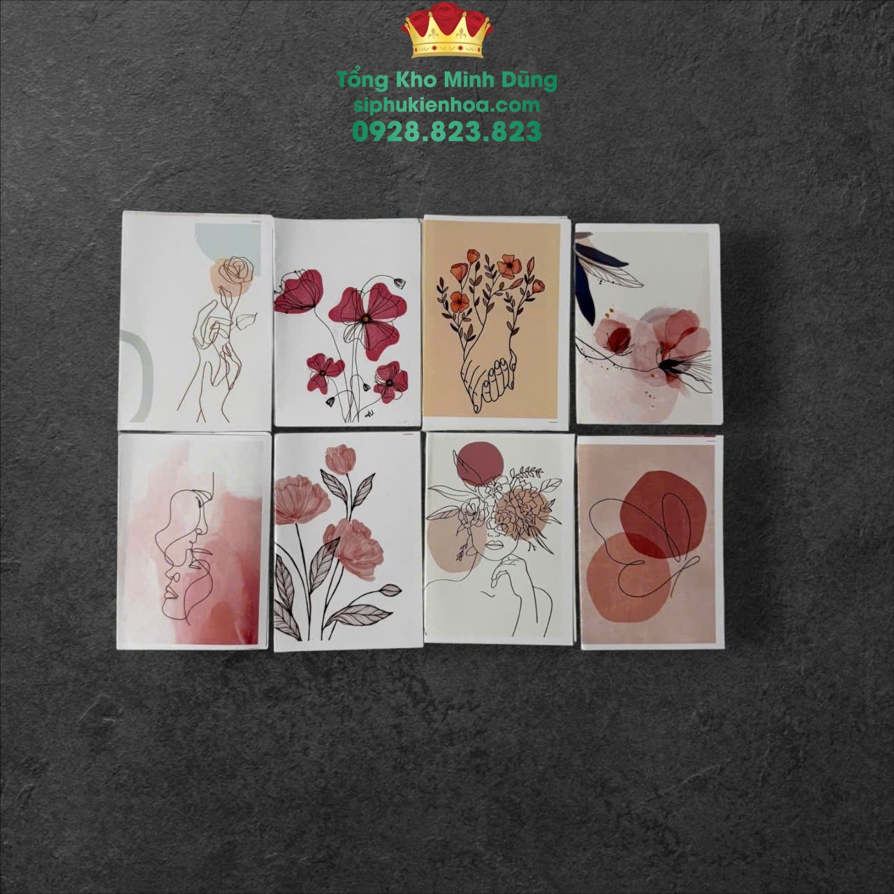 Set Thiệp Ghi Lời Chúc Cao Cấp (Set 40 Cái) - Sỉ Phụ Kiện Hoa Set Thiệp Ghi Lời Chúc Cao Cấp (Set 40 Cái) - Ảnh 5