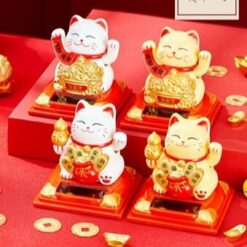 Mèo Thần Tài May Mắn Size 8.3cm