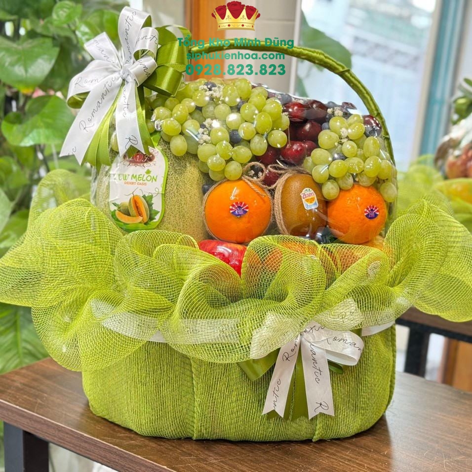 Khuôn Giỏ Bầu Dục Cao Cấp - Sỉ Phụ Kiện Hoa Khuôn Giỏ Bầu Dục Cao Cấp - Ảnh 2