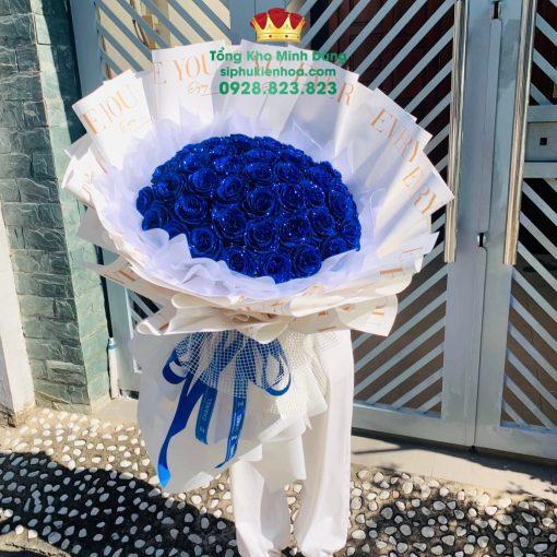 Đầu Bông Nhũ Kim Tuyến 30 Bông Cao Cấp - Ảnh 2