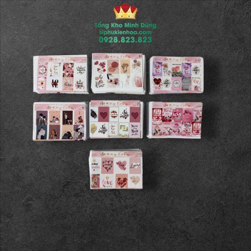 Set Thiệp Ghi Lời Chúc Cao Cấp (Set 40 Cái)