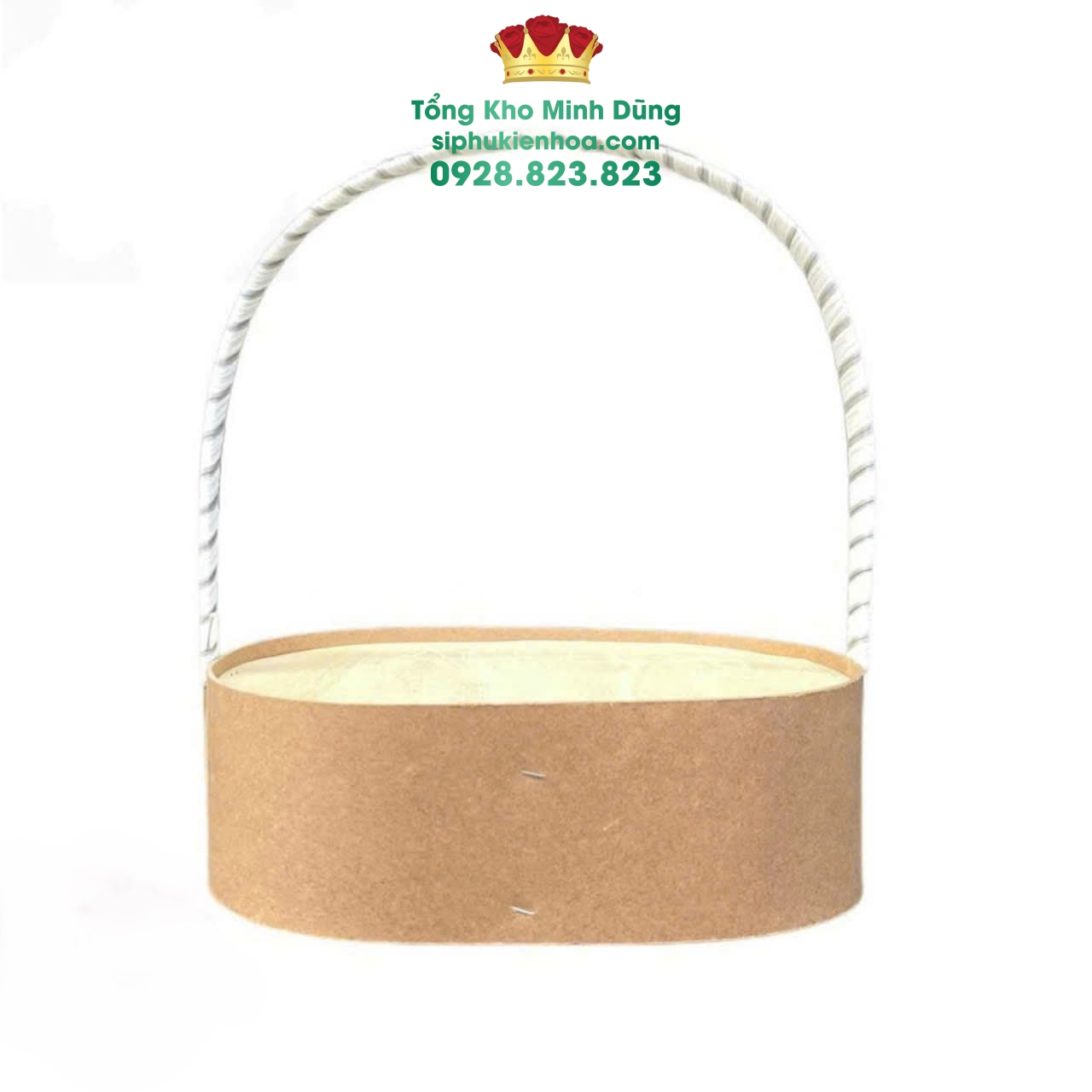 Khuôn Giỏ Bầu Dục Cao Cấp - Sỉ Phụ Kiện Hoa Khuôn Giỏ Bầu Dục Cao Cấp - Ảnh 4