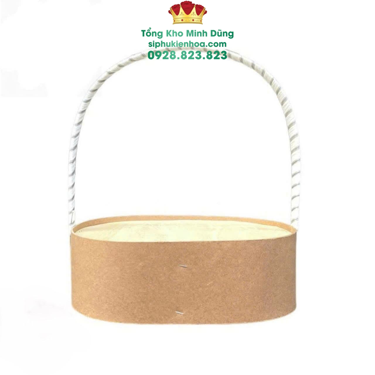 Khuôn Giỏ Bầu Dục Cao Cấp - Sỉ Phụ Kiện Hoa Khuôn Giỏ Bầu Dục Cao Cấp - Ảnh 4