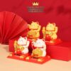 Mèo Thần Tài May Mắn Size 8.3cm