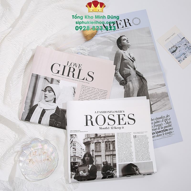 Giấy 2 Mặt Paper Cao Cấp - Sỉ Phụ Kiện Hoa Giấy 2 Mặt Paper Cao Cấp