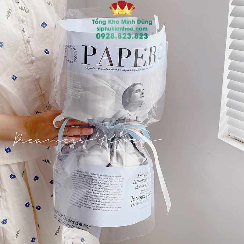 Giấy 2 Mặt Paper Cao Cấp - Sỉ Phụ Kiện Hoa Giấy 2 Mặt Paper Cao Cấp - Ảnh 4