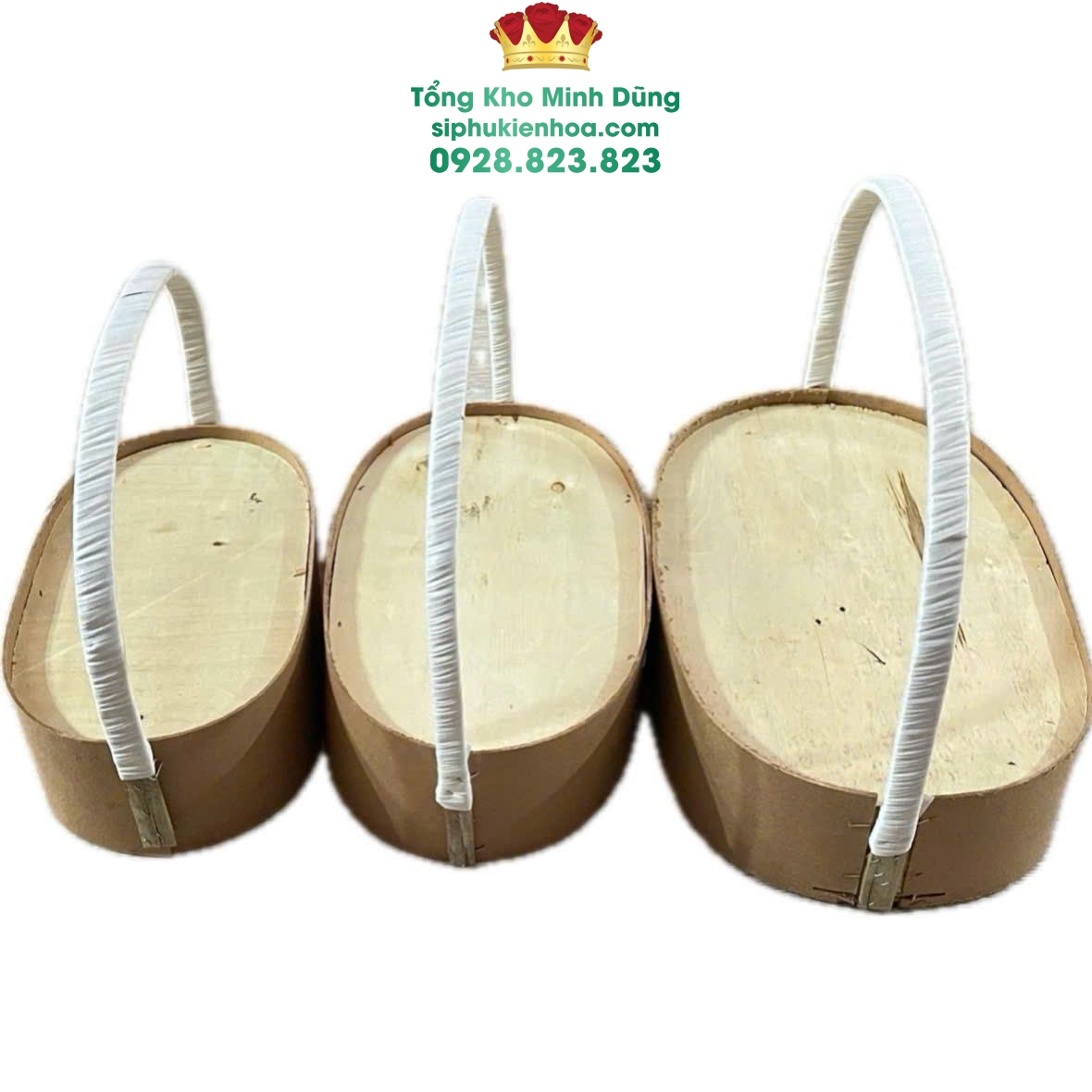 Khuôn Giỏ Bầu Dục Cao Cấp - Sỉ Phụ Kiện Hoa Khuôn Giỏ Bầu Dục Cao Cấp