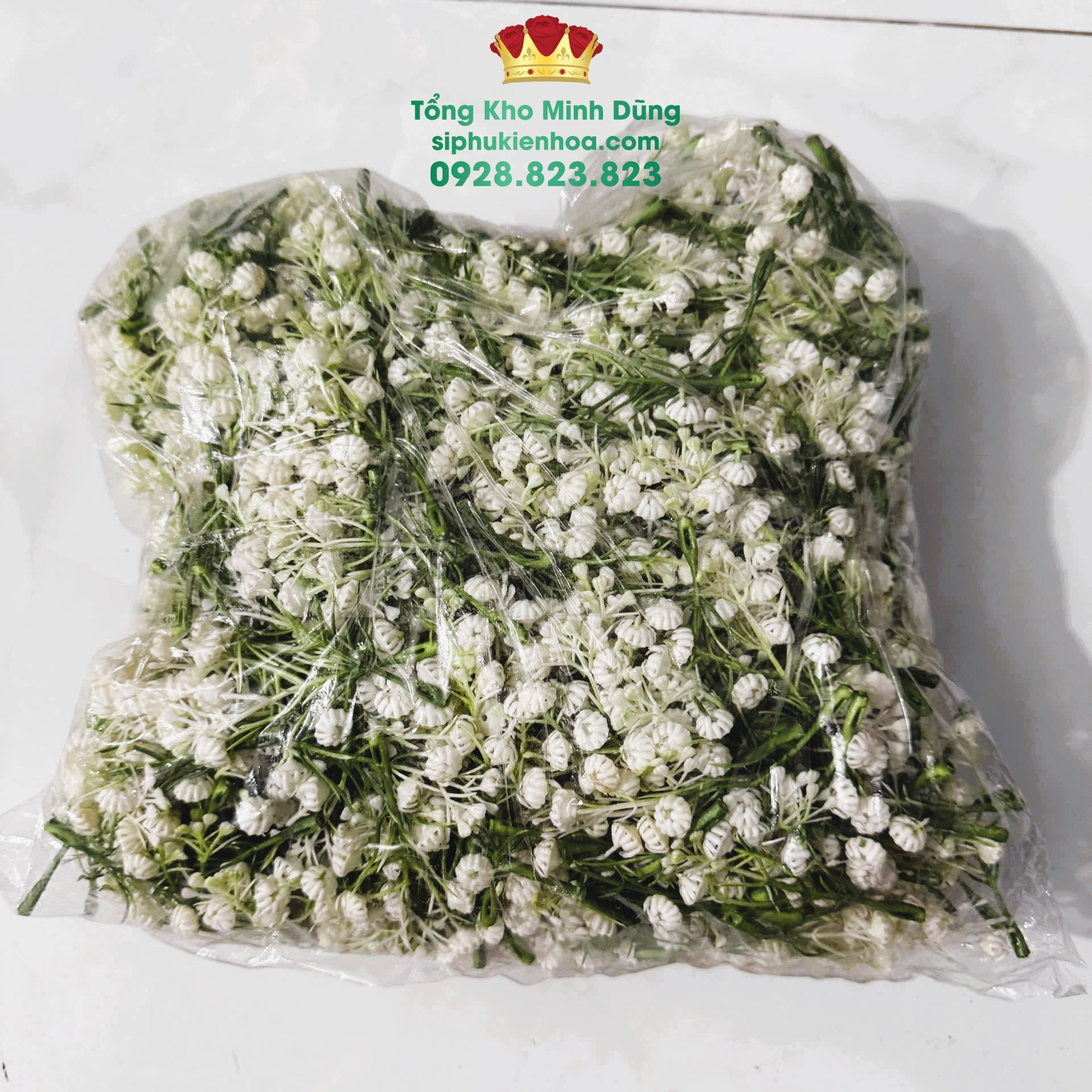 Cành Baby Nụ Rời Cao Cấp (0.5kg) - Sỉ Phụ Kiện Hoa Cành Baby Nụ Rời Cao Cấp (0.5kg)
