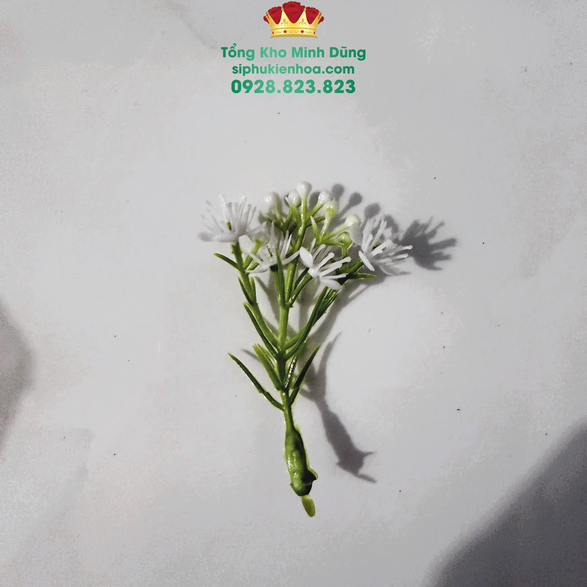 Cành Baby Nở Rời Cao Cấp (0.5kg) - Sỉ Phụ Kiện Hoa Cành Baby Nở Rời Cao Cấp (0.5kg) - Ảnh 2