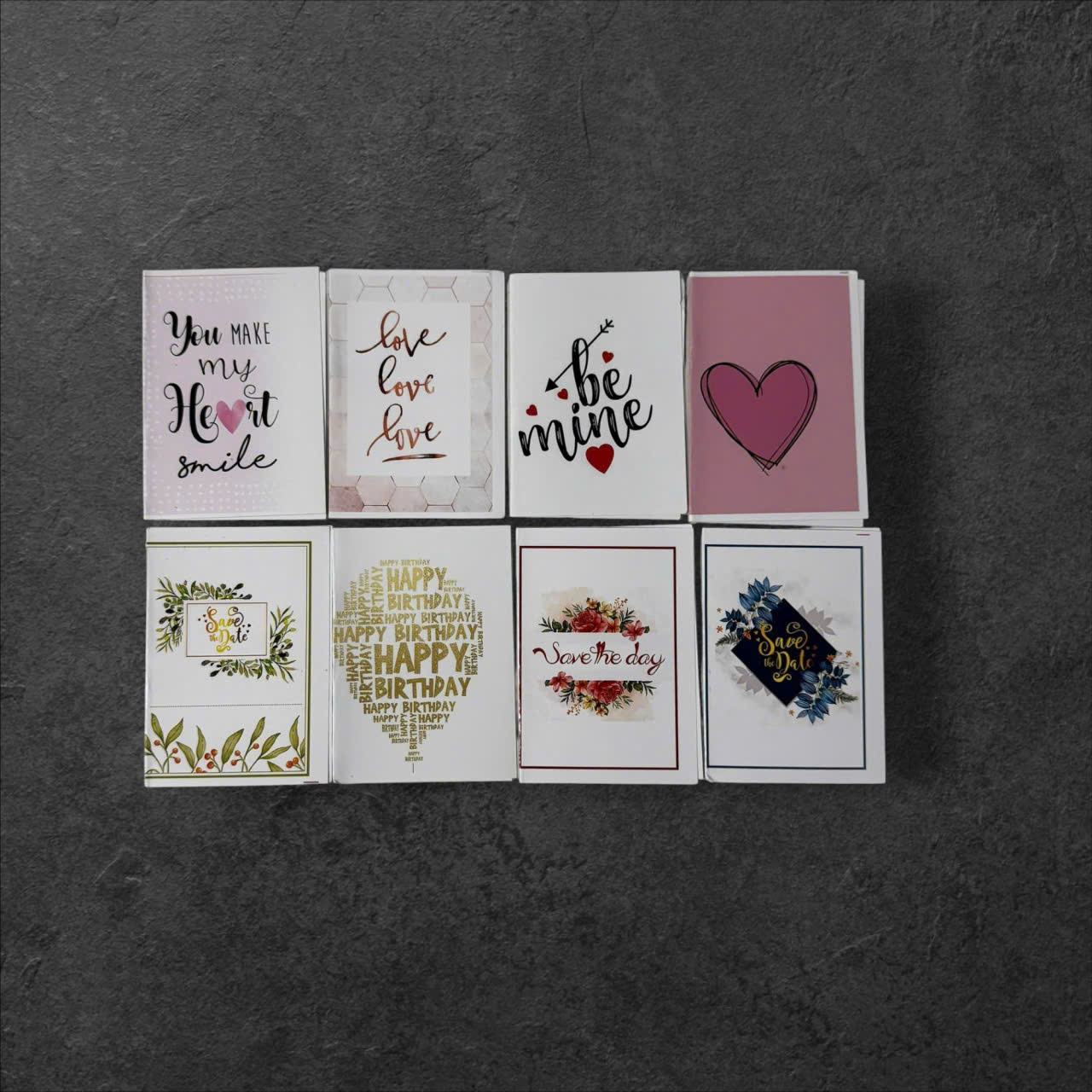 Set Thiệp Ghi Lời Chúc Cao Cấp (Set 40 Cái) - Sỉ Phụ Kiện Hoa Set Thiệp Ghi Lời Chúc Cao Cấp (Set 40 Cái) - Ảnh 3