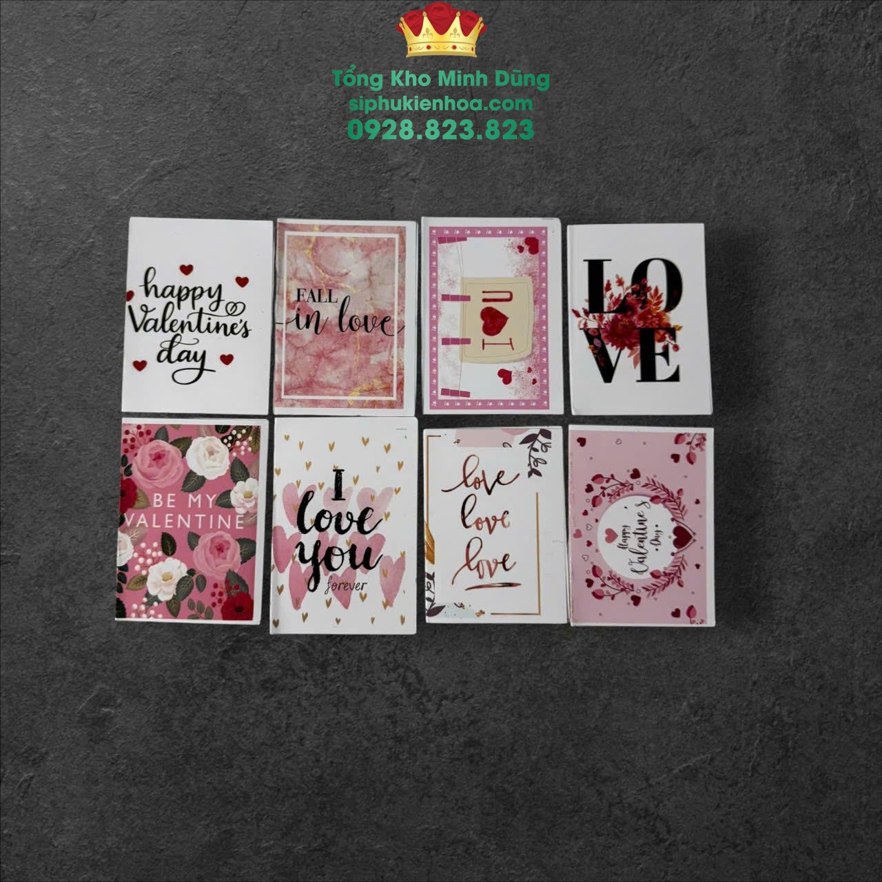 Set Thiệp Ghi Lời Chúc Cao Cấp (Set 40 Cái) - Sỉ Phụ Kiện Hoa Set Thiệp Ghi Lời Chúc Cao Cấp (Set 40 Cái) - Ảnh 2