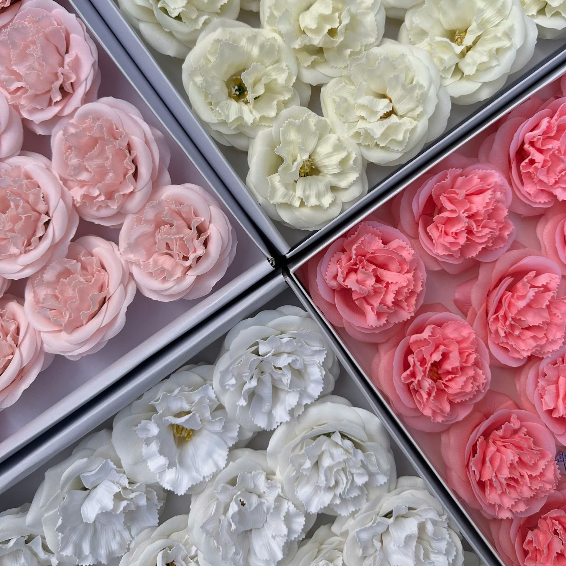 Đầu bông sáp hoa hồng Eden - Sỉ Phụ Kiện Hoa Đầu bông sáp hoa hồng Eden - Ảnh 2