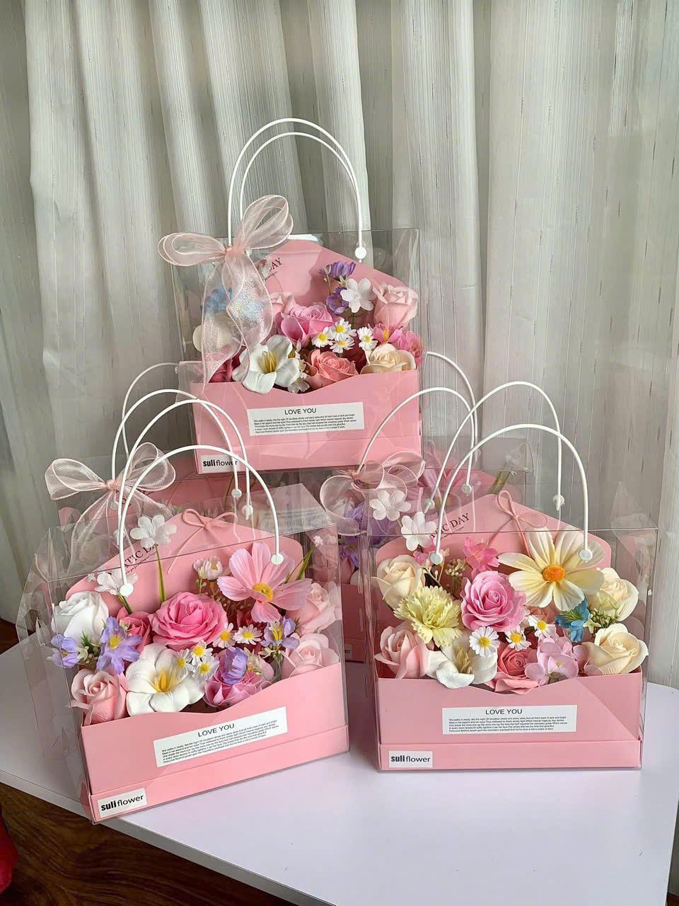 Giỏ mika hộp thư (set 10 cái) - Sỉ Phụ Kiện Hoa Giỏ mika hộp thư (set 10 cái) - Ảnh 3