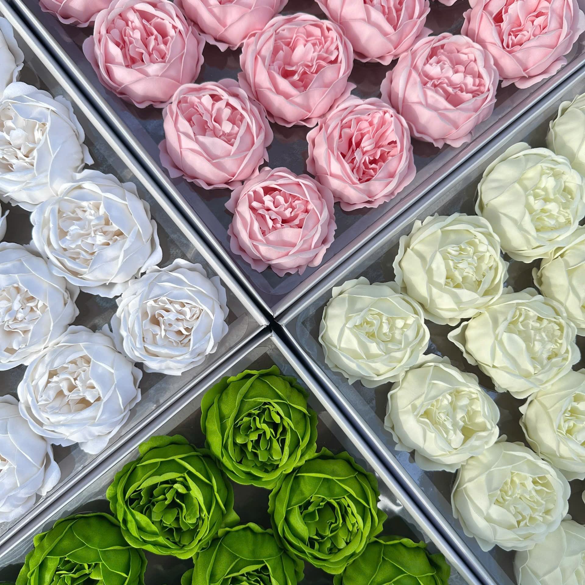 Đầu Bông Mẫu Đơn Nụ/ Peony Cao Cấp - Sỉ Phụ Kiện Hoa Đầu Bông Mẫu Đơn Nụ/ Peony Cao Cấp - Ảnh 3