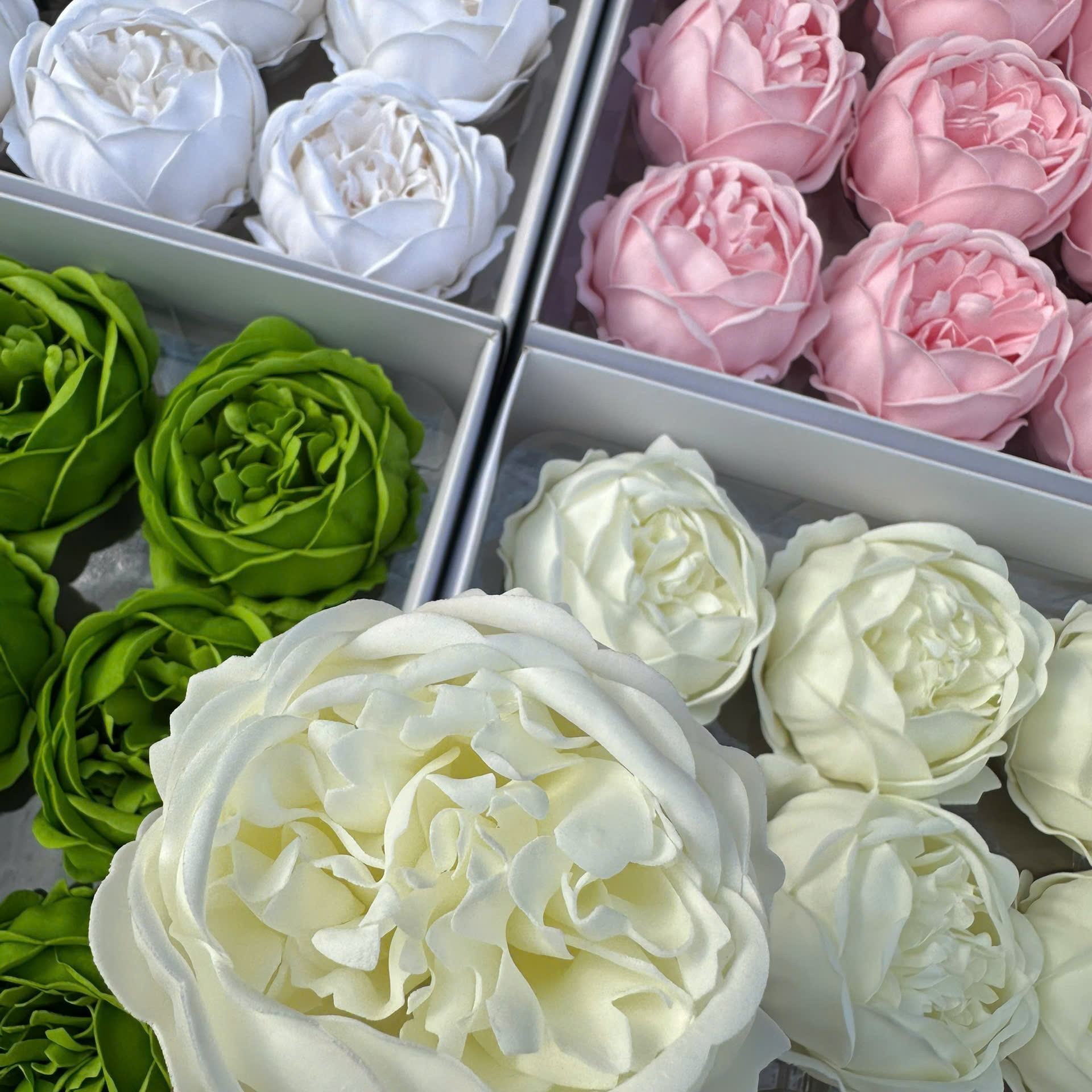 Đầu Bông Mẫu Đơn Nụ/ Peony Cao Cấp - Sỉ Phụ Kiện Hoa Đầu Bông Mẫu Đơn Nụ/ Peony Cao Cấp - Ảnh 2