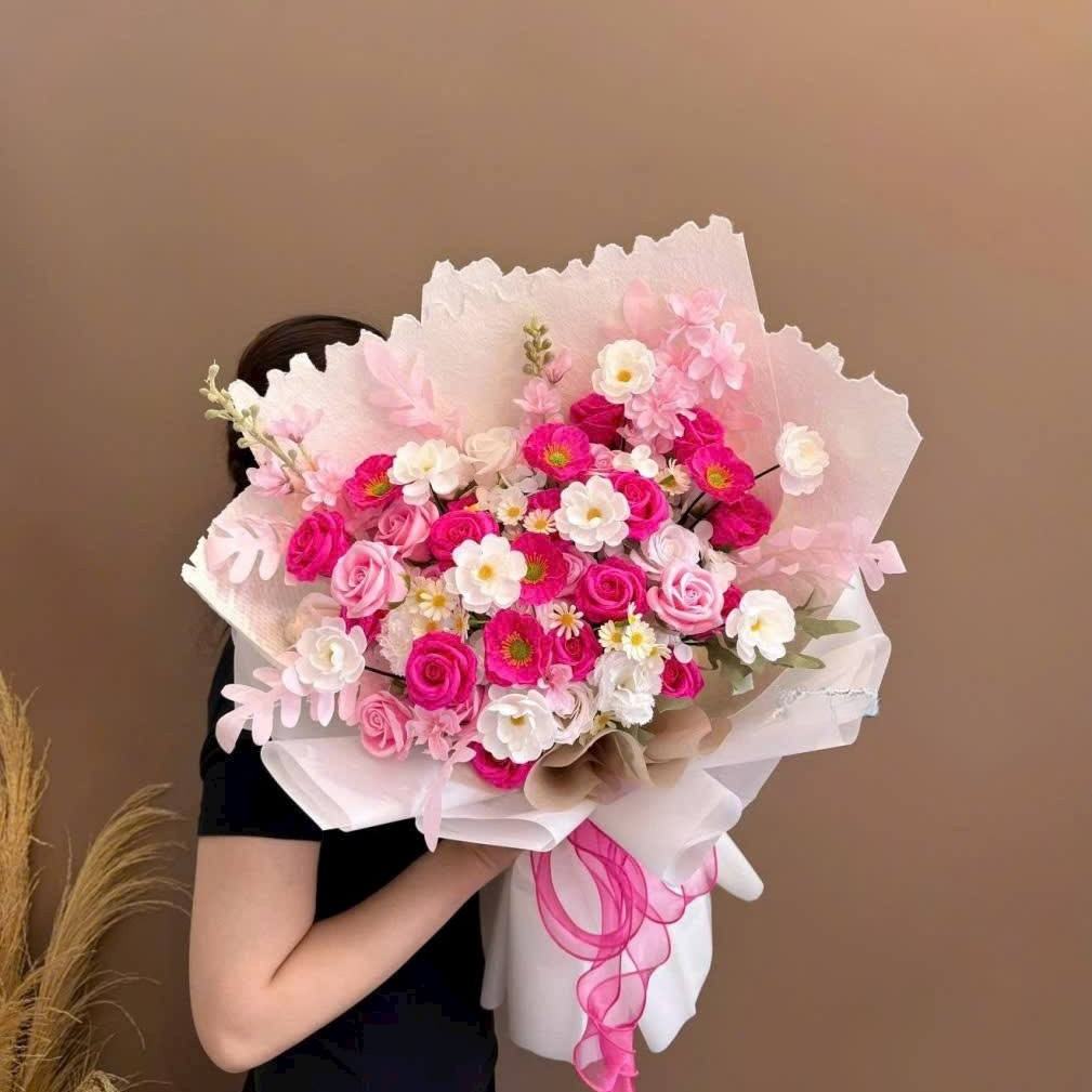 Đầu Bông hoa Cúc Boxi - Sỉ Phụ Kiện Hoa Đầu Bông hoa Cúc Boxi - Ảnh 2