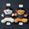 Gấu Bông Tốt Nghiệp Lông Mịn size 20cm - Sỉ Phụ Kiện Hoa