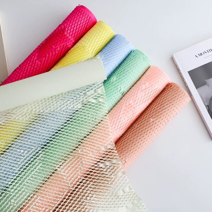 Cuộn Giấy Kéo Lưới Lục Giác Nghệ Thuật Cao Cấp 50Cm X 10 Yard