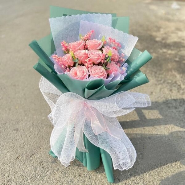 Hộp Đầu Bông 5L Mỹ Nữ Cao Cấp - Sỉ Phụ Kiện Hoa Hộp Đầu Bông 5L Mỹ Nữ Cao Cấp - Ảnh 2