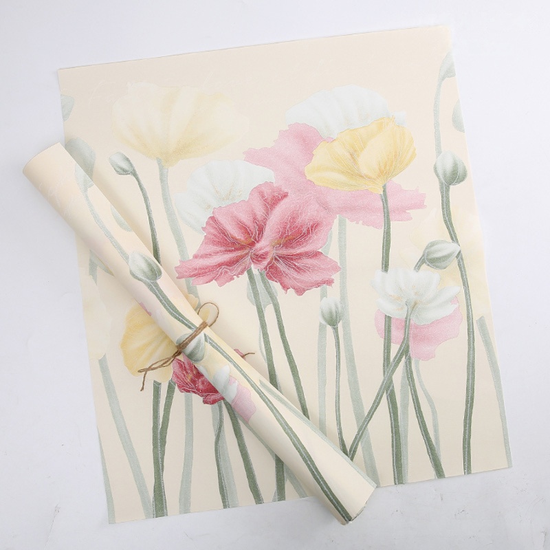 Giấy Gấm Nền Hoa Sen Cao Cấp - Sỉ Phụ Kiện Hoa Giấy Gấm Nền Hoa Sen Cao Cấp