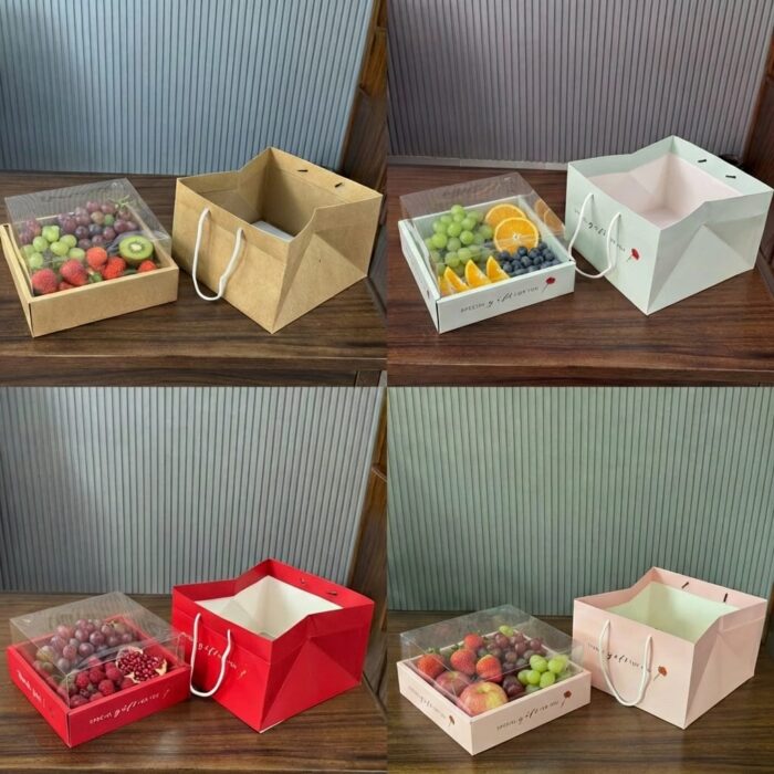 Hộp Trái Cây Specia Kèm Túi 25x25cm(Set 10 cái)