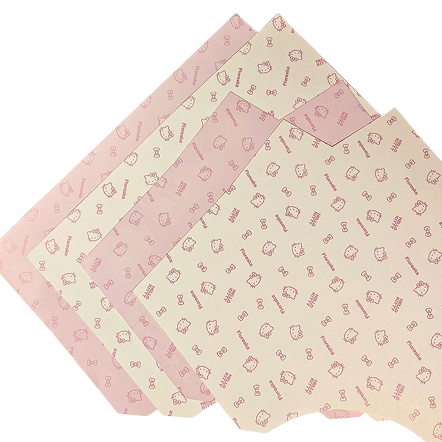 Cốt Đôi Hello Kitty(Tập 5 tờ) - Sỉ Phụ Kiện Hoa Cốt Đôi Hello Kitty(Tập 5 tờ) - Ảnh 2