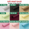 Giấy Cứng Da Bò/ Giấy Mỹ Thuật Cứng Cao Cấp (xấp 10 tờ, 44 x 58cm) - Sỉ Phụ Kiện Hoa