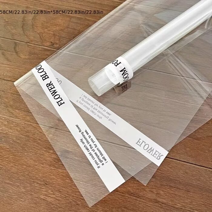 Giấy kiếng Trong viền Chữ