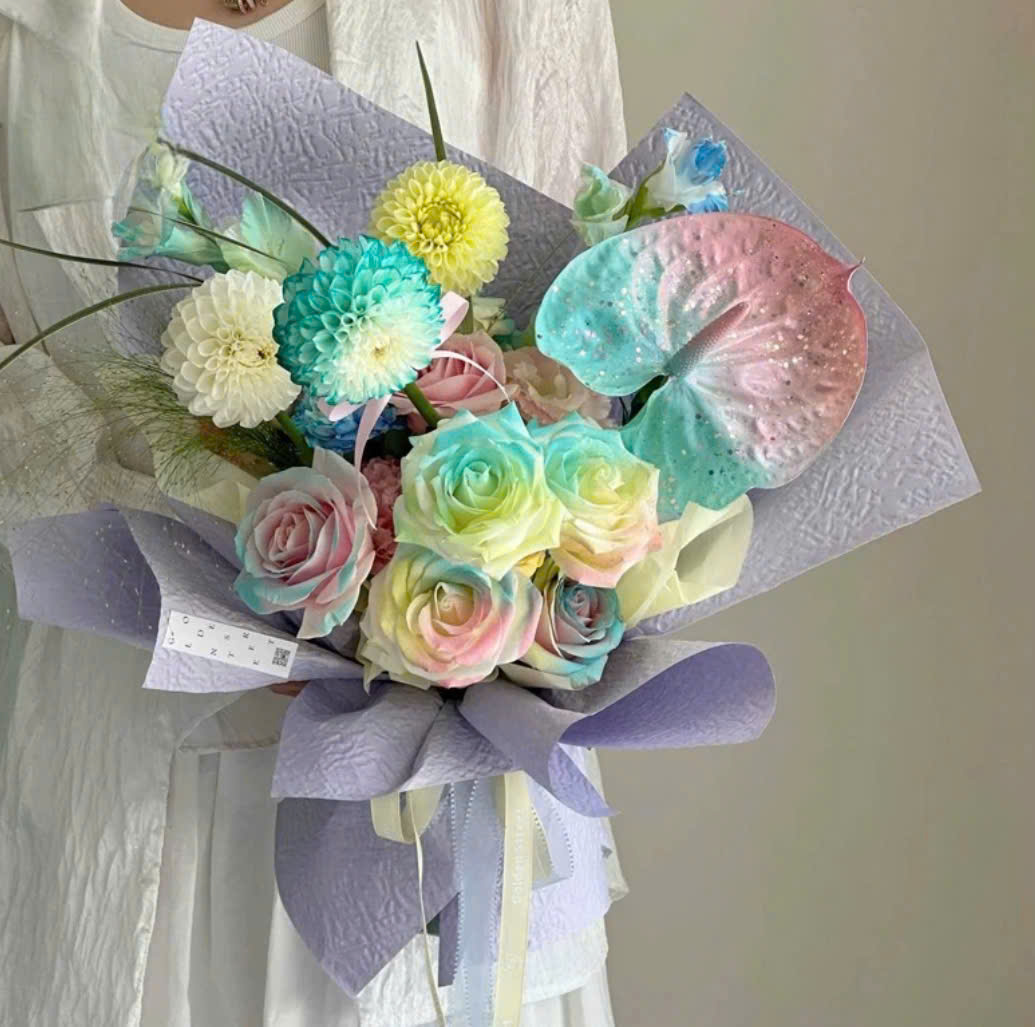 Giấy Vân Nổi Trơn (Xấp 5 Tờ) - Sỉ Phụ Kiện Hoa Giấy Vân Nổi Trơn (Xấp 5 Tờ) - Ảnh 5