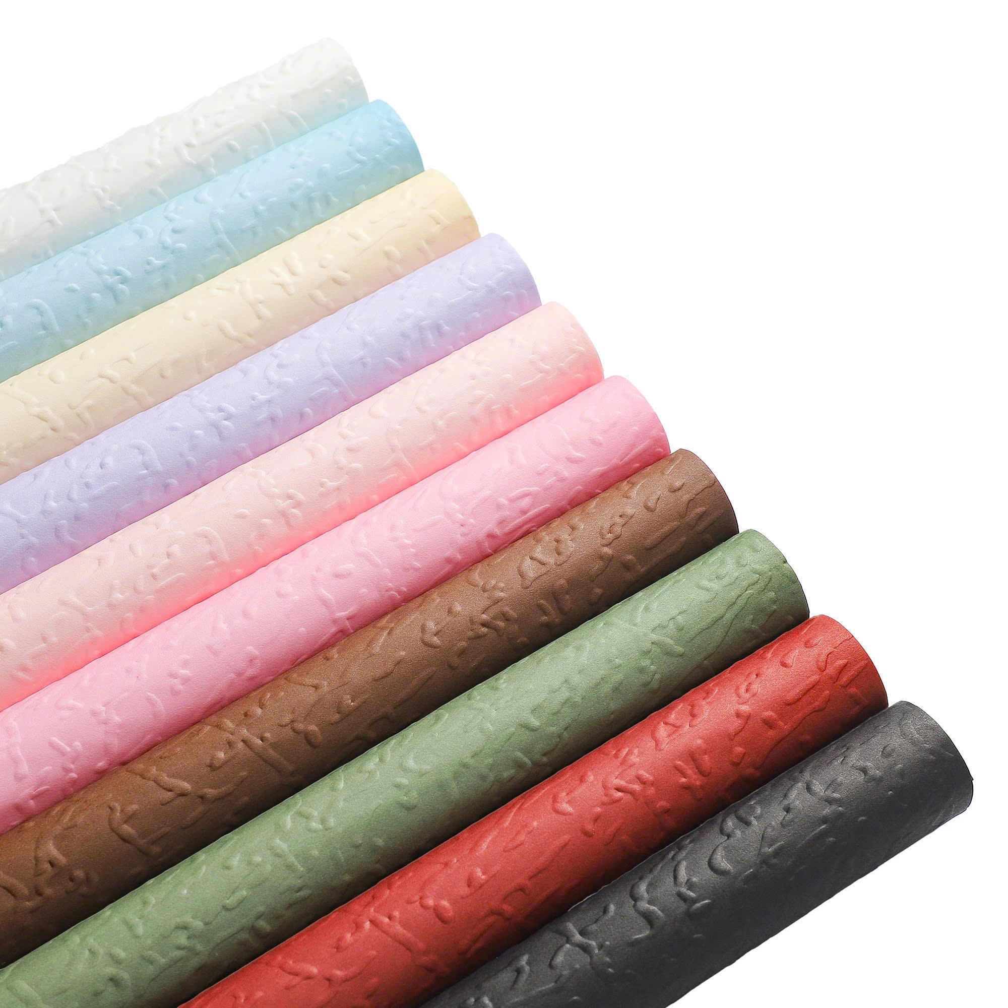 Giấy Vân Nổi Trơn (Xấp 5 Tờ) - Sỉ Phụ Kiện Hoa Giấy Vân Nổi Trơn (Xấp 5 Tờ) - Ảnh 2