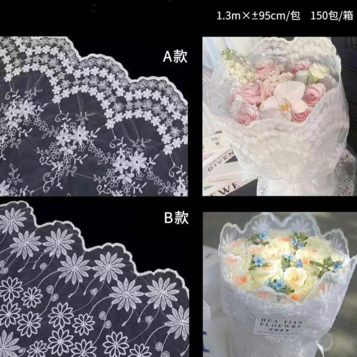 Lưới ren gói hoaa (1.3mx95cm)